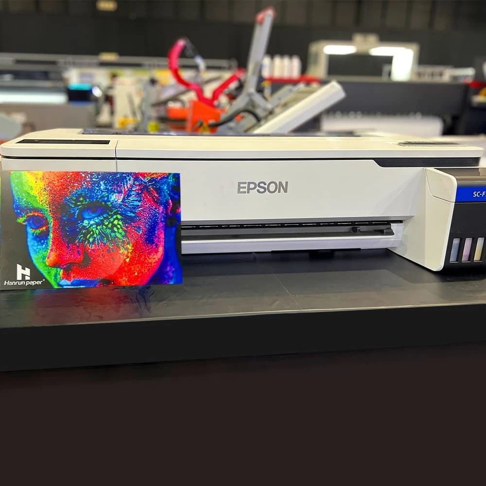 100gsm Epsn ورق التسامي الجاف الفوري للغاية