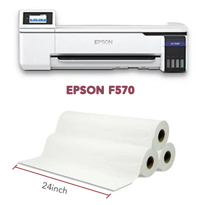 100gsm Epsn ورق التسامي الجاف الفوري للغاية