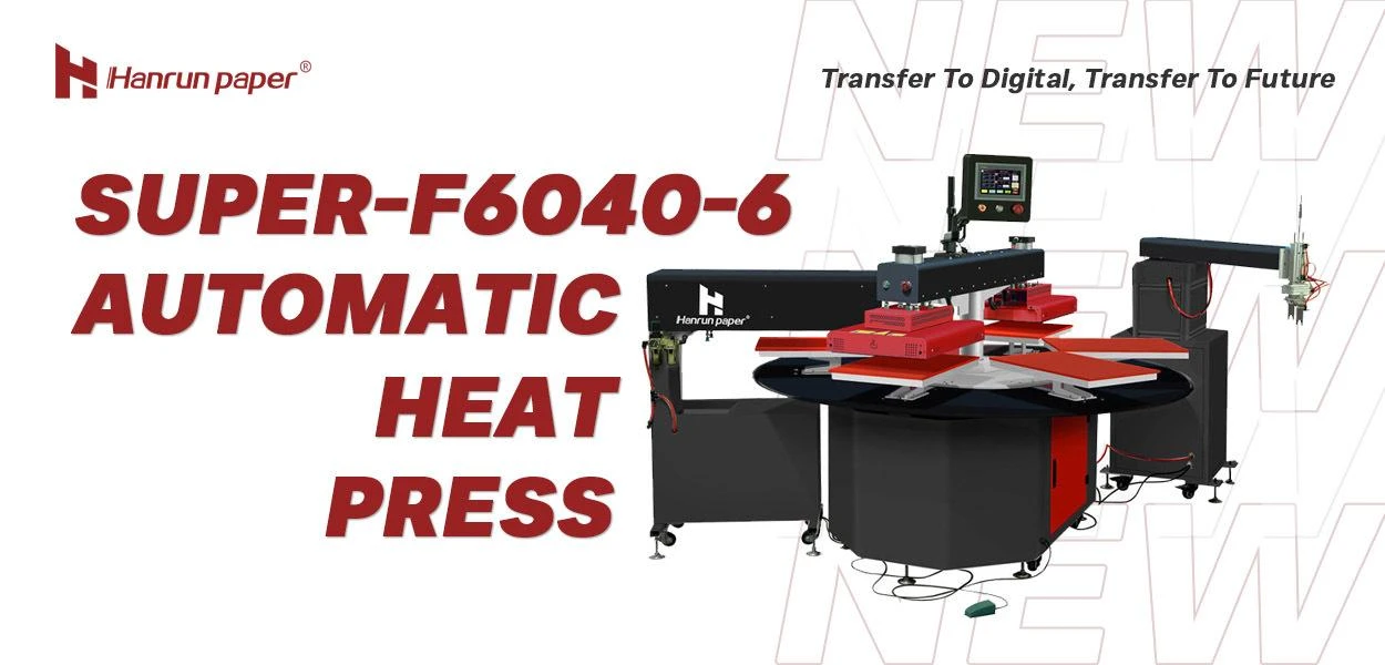 منتج جديد | مكبس حراري أوتوماتيكي Super-F6040-6