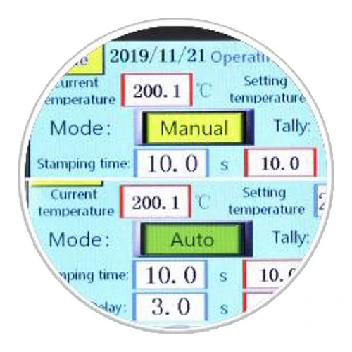 PRO-F6040-2 مكبس حراري هوائي مزدوج المحطة