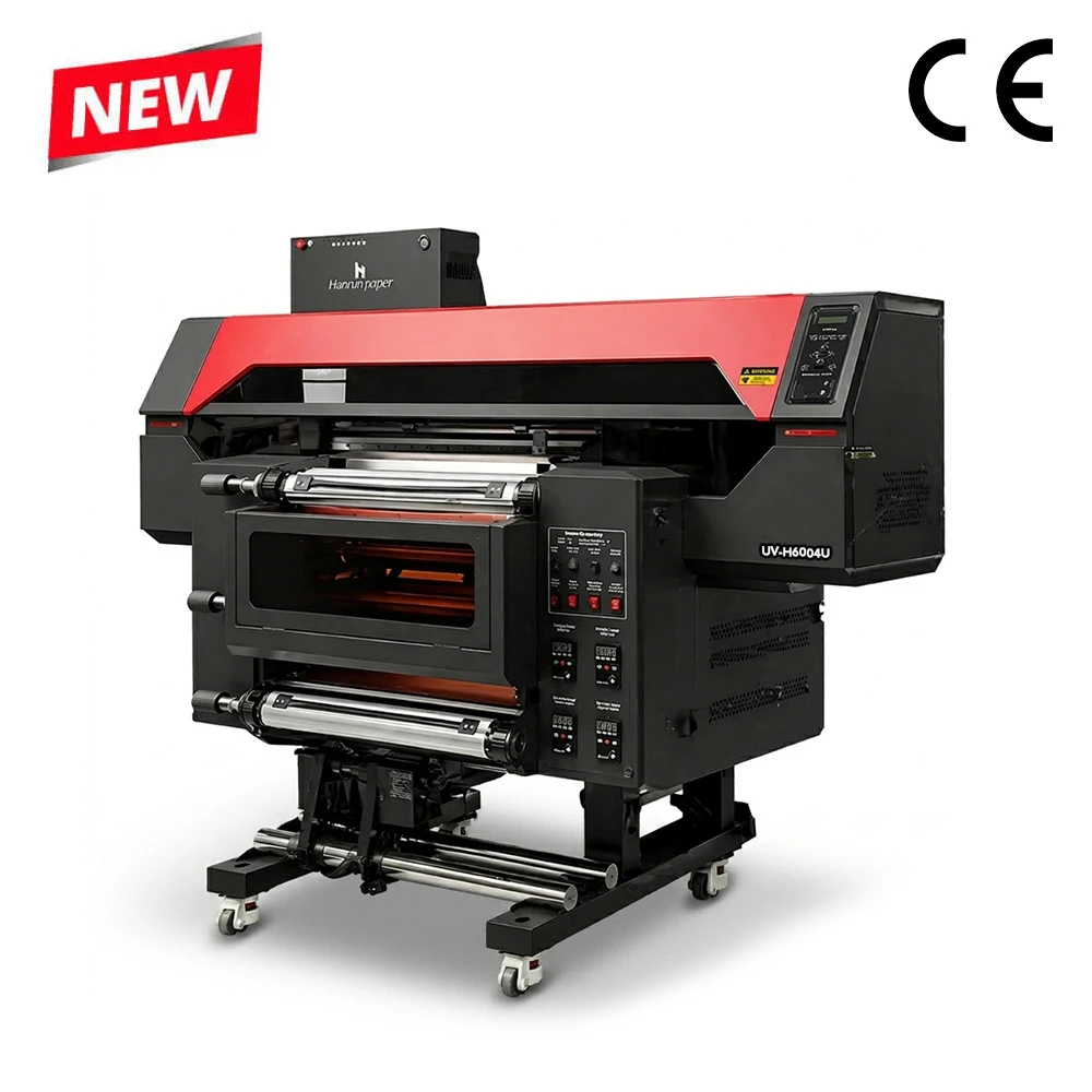 طابعة UV-H6004U UV DTF الكل في واحد